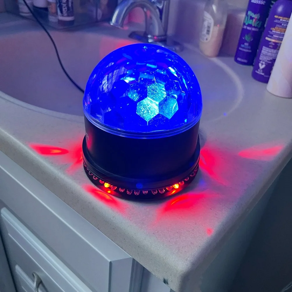 Supertech Black Crystal Dome Light